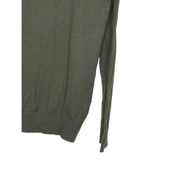 Gap Women's Cardigan Sweater Cotton Button Up Relaxed Fit Cozy Green Medium NWT - Picture 7 of 10